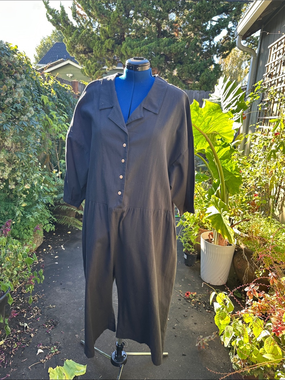 Ilana Kohn Harrison Cotton Twill Jumpsuit